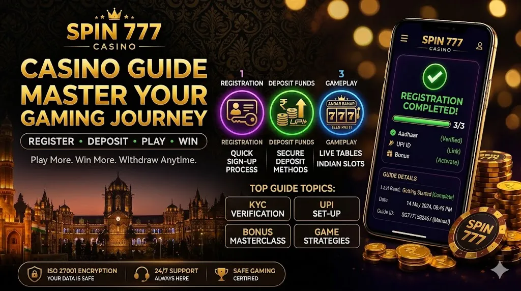 Guide для сайту Spin 777 Casino